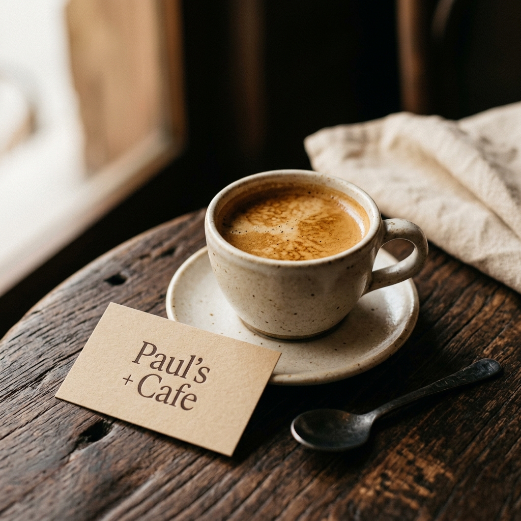 Espresso Doppio — Paul's + Café