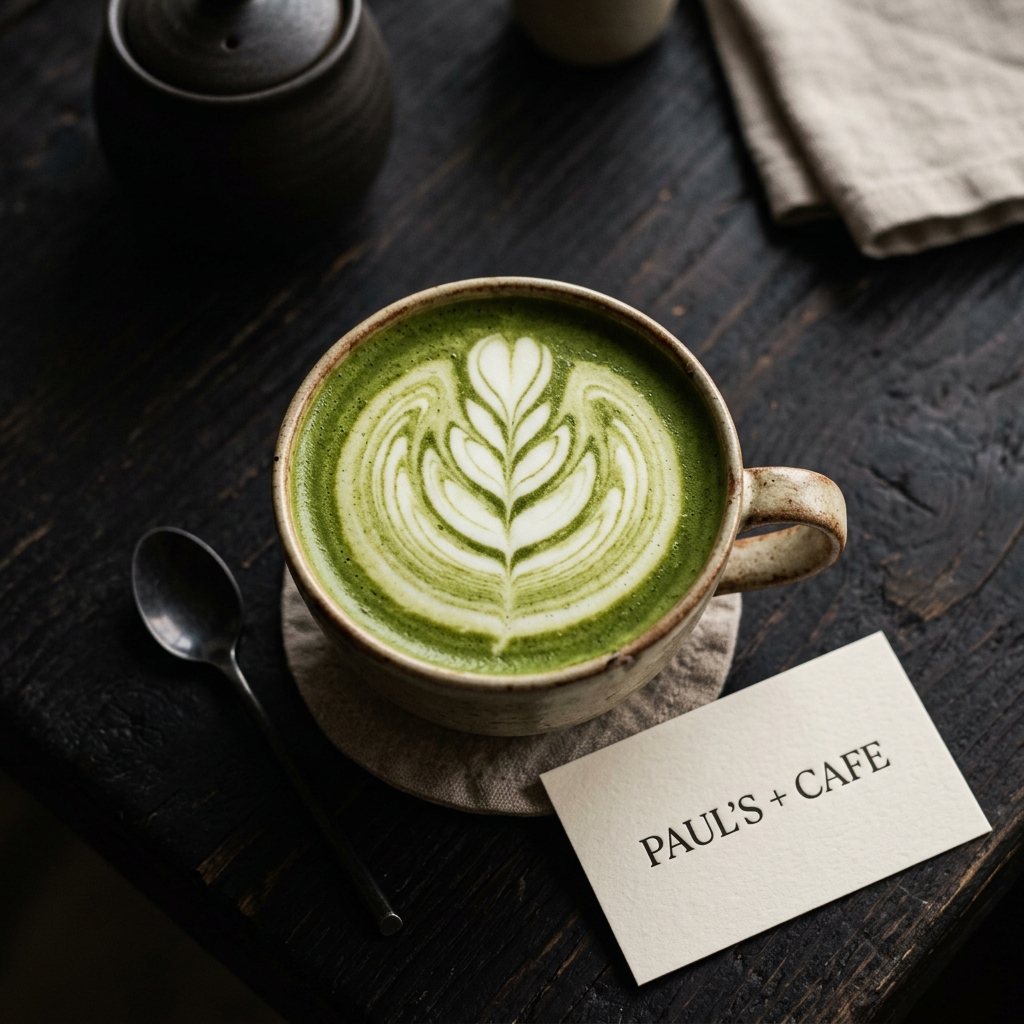 Paul's + Café Japanese Matcha Latte